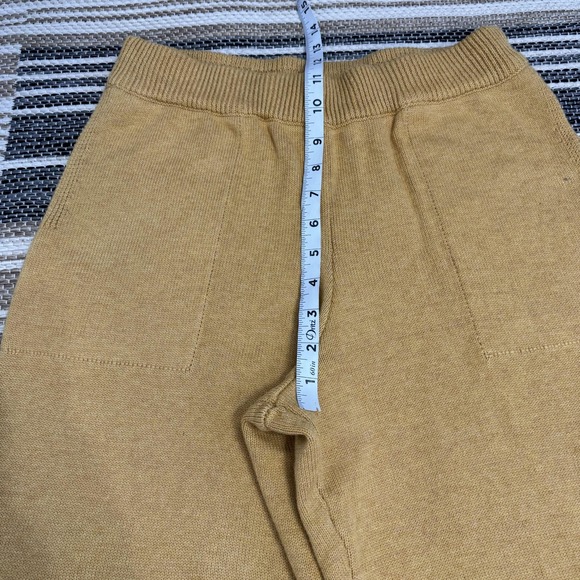 Free People FP‎ Beach Solar Sweater Pants Set Women's 2 Piece Knit Gold Heather - Picture 14 of 16